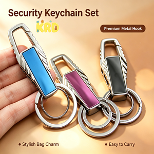 Llavero <span class=keywords><strong>de</strong></span> Metal con Placa <span class=keywords><strong>de</strong></span> Matrícula Grabada con Logotipo Láser Personalizado, Hebilla para Cinturón, Regalo Promocional Creativo para Hombres <span class=keywords><strong>de</strong></span> Negocios - Product Image 1