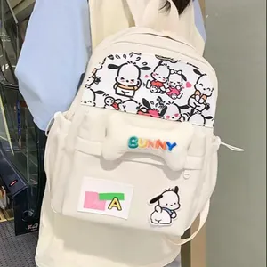 2023 Nova Mochila Senhoras Dos Desenhos Animados Bonito Cachorro Pequeno Estudante Pequeno Escola Saco Design Inspiração Viagem Casual Mochila