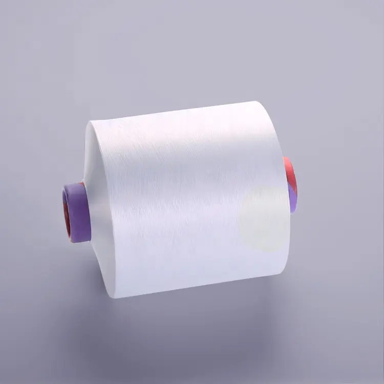 High quality polyester dty 150/48 raw white polyester dty yarn polyester yarn