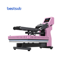 Presse à chaud coulissante BestSub 15x15 pour sublimation et impression DTF sur t-shirts – Vente en gros