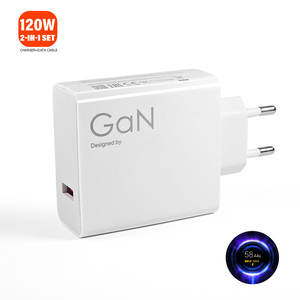 Cargador de Pared GaN PD USB Tipo <span class=keywords><strong>C</strong></span> de <span class=keywords><strong>33</strong></span> W, 67 W, 120 W con Enchufe EU de Carga Rápida para iPhone, Xiaomi, Samsung, Android y Otros Accesorios Móviles - Product Image 6