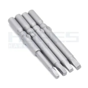 S2 electric Screwdriver Square Robertson bits SQ0 SQ1 SQ2 SQ3 length 40 60mm 800 801 802 4/5/6 mm round shank tools