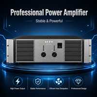 Amplificateur de puissance classe TD 2200W 8 ohms avec bouton de contrôle du subwoofer pour enceinte DJ Altavoces 110dB