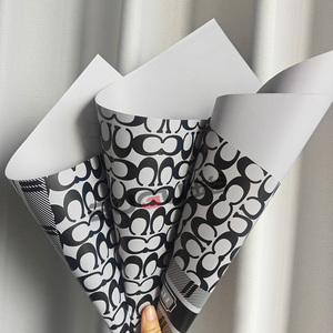 Designer Luxury Floral Wrapping <strong>Paper</strong> <strong>Gift</strong> <strong>Wrap</strong> Luxury Korean Waterproof Flower Wrapping <strong>Paper</strong> Wholesale - Product Image 6