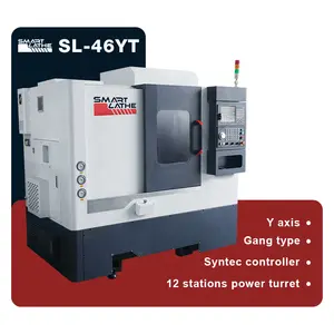 Alta rigidez cnc girando poder da máquina torreta torno cnc cadeia Chip transportadora torno cnc máquina com 3-Jaw hidráulico Chuck