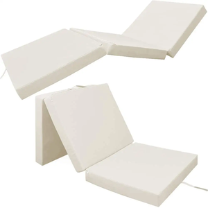 Katlanır yatak 190x70x10cm 3x katlanabilir Futon konuk yatak seyahat <span class=keywords><strong>Z</strong></span> yatak karyolası - Product Image 3