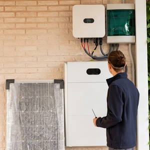 Inversor Solar Híbrido de 3.6KVA <span class=keywords><strong>3KW</strong></span> 24V DC, Onda Sinusoidal Pura, Conexión a Red y Fuera de Red, Inversor de Energía Solar MPPT para Sistemas Solares Domésticos - Product Image 5