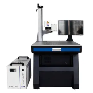 Präzisions markierung auf Kunststoff-Glase lektronik 3W 5W UV-Laser-Desktop-Drucker mit minimaler Wärme leistung