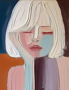 Unaus gesprochene Geschichten: Abstrakte Ölgemälde - Product Image 3