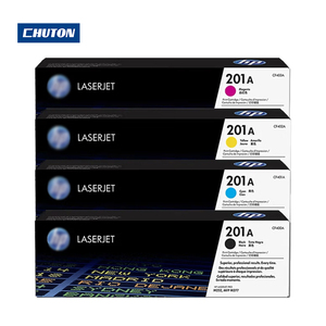 Cartouche de toner couleur pour <span class=keywords><strong>HP</strong></span> CF400A CF401A CF402A CF403A 201A pour imprimante Color <span class=keywords><strong>LaserJet</strong></span> <span class=keywords><strong>Pro</strong></span> M252 M252dw <span class=keywords><strong>MFP</strong></span> M277n <span class=keywords><strong>M277dw</strong></span>, lot de 4 - Product Image 1
