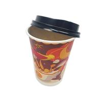 Tasse en papier jetable avec mur unique, gobelet en papier à café imprimé personnalisé, machine, pièces