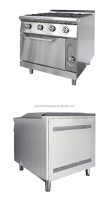 Kết hợp thiết bị nhà bếp <span class=keywords><strong>gas</strong></span> Phạm vi điện vỉ nướng Pasta nồi thương mại thiết bị nhà hàng - Product Image 2