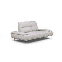 Modernes Sofa mit Verstellbarer Sitztiefe, Platzsparendes Wohnzimmer-Sofa mit Niedriger Breiter Armlehne, OEM ODM Direktvertrieb ab Werk