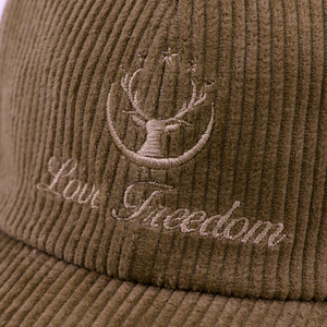 Qianzun Hot Bán 6 tấm vải to sợi CHA Hat Phong cách cổ điển ngoài trời thêu Mũ bóng chày cho nam giới - Product Image 6