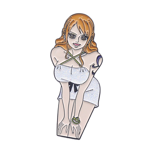 Personalizza Anime carino Mini Nami riconoscente spille morte in smalto film alla rinfusa spille in metallo per Notebook - Product Image 1