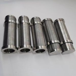 ตัวกรองแบบดรัมทรงกระบอกลวดลิ่มสแตนเลส304/316พร้อมหน้าแปลนสำหรับไส้กรองของเหลวในบ่อ KOI - Product Image 6