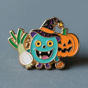 Conception libre mignon fantôme citrouille Clown émail épingle horreur comédie film personnalisé Halloween épinglette insigne dessin animé Halloween épingle - Product Image 6