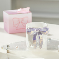 Tasse en céramique nœud papillon de qualité supérieure en gros, tasse à eau créative, nouveau style, tasse à café pour le petit-déjeuner, écologique et compatible lave-vaisselle pour femmes