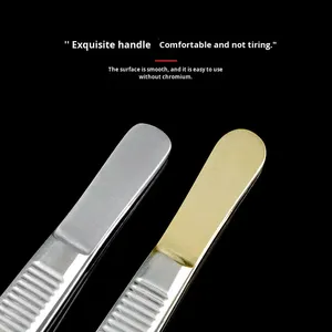 Strumento Dentato a Piattaforma Dritta di Classe I, Strumento per Doppia Palpebra, Pinze per Tessuti Adson Russian Debakey - Product Image 5