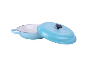 Meilleure casserole <span class=keywords><strong>en</strong></span> émail de grande taille <span class=keywords><strong>30</strong></span> <span class=keywords><strong>cm</strong></span> cuisine cuisson <span class=keywords><strong>en</strong></span> émail four néerlandais <span class=keywords><strong>en</strong></span> <span class=keywords><strong>fonte</strong></span> casserole - Product Image 6