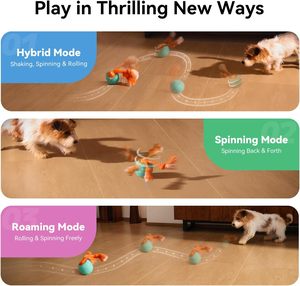 Juguete Interactivo para Perros Wicked Ball Rolly con Material Revolucionario E-TPU PC, Giro Automático - Product Image 2