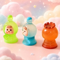Figurine d'échecs Kawaii en résine, ornement artisanal pour étagère, décoration de bureau, cadeau pour les amateurs d'échecs