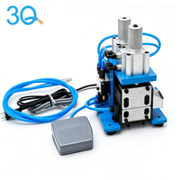 Dénudeur de fils pneumatique électrique à double lame 3Q SQ-3F01 pour AWG 32 # -16 #   Câbles à fonctionnement semi-automatique