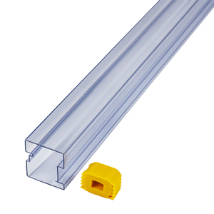 أنبوب تغليف من البولي فينيل كلوريد (<span class=keywords><strong>PVC</strong></span>) مضاد للكهرباء الساكنة ومقاوم للرطوبة للرقائق والموصلات - قابل لإعادة الاستخدام، أسعار جملة، ضمان تجاري، مقاس/لون مخصص - Product Image 2