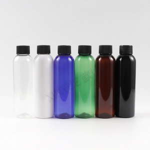 Botella de Spray de Plástico PET Cosmética Blanca y Azul de 150 ml, Botellas de Spray con Bomba de Niebla Ámbar Vacías en Stock - Product Image 1