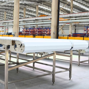 बूचड़खानों के लिए स्टेनलेस स्टील मीट कन्वेयर सिस्टम मॉड्यूलर बेल्ट और रोलर डिजाइन - Product Image 6