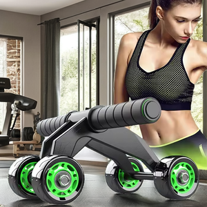 Équipement de fitness pliable en ABS personnalisable pour l'entraînement musculaire à domicile, léger (1 kg) pour roue abdominale - Product Image 2