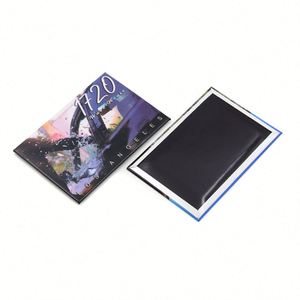 Nuevo Imán de Refrigerador de Metal con Fotos de Recuerdo Turístico Personalizadas, con Lámina Dorada - Product Image 6