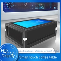 Table tactile à écran capacitif intelligent tout-en-un pour café/thé Tableau interactif multifonctionnel pour salle de conférence Affichage HD