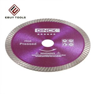 Lama Diamantata Turbo Ultra-sottile da 115mm con Denti Sottili per Taglio di Piastrelle, Pietra e Granito - Product Image 2