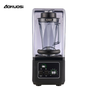 Licuadora Comercial Aonuosi, Licuadora Silenciosa de Acero Inoxidable Gemat de 1500W y 2L, Trituradora de Hielo, Licuadora Silenciosa - Product Image 3