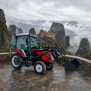 Trattore di Qualità 100HP 4WD a Quattro Ruote Motrici con Cabina Climatizzata, Sistema Idraulico Robusto, Elevazione Elevata e Avviamento Elettrico Potente - Product Image 2