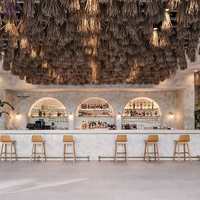 Comptoir de bar en pierre artificielle de haute qualité pour restaurants, clubs, cafés avec un design moderne et une garantie de 8 à 10 ans