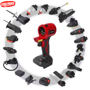 Juego de Herramientas Eléctricas con 18 Cabezales de Repuesto, Kit Combinado Multifunción, Batería de Iones de Litio TR1 Power - Product Image 3