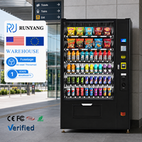 Máquina Expendedora Automática Inteligente RUNYANG Personalizada para Productos, Monedas, Snacks y Bebidas al Aire Libre