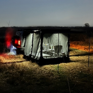 Jason toldo 2000*3000mm tienda de lujo doble para el sol tienda de campaña de extensión de dosel lateral del coche 6 ㎡ mosquitera de cuatro lados - Product Image 4