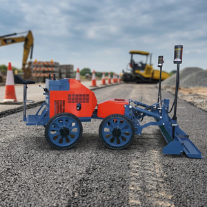 30HP <b>Trailer</b> Mounted Concrete Laser Screed Machine Precision <b>Floor</b> Leveling Equipment for Industrial Surface Finishing - Product Image 1