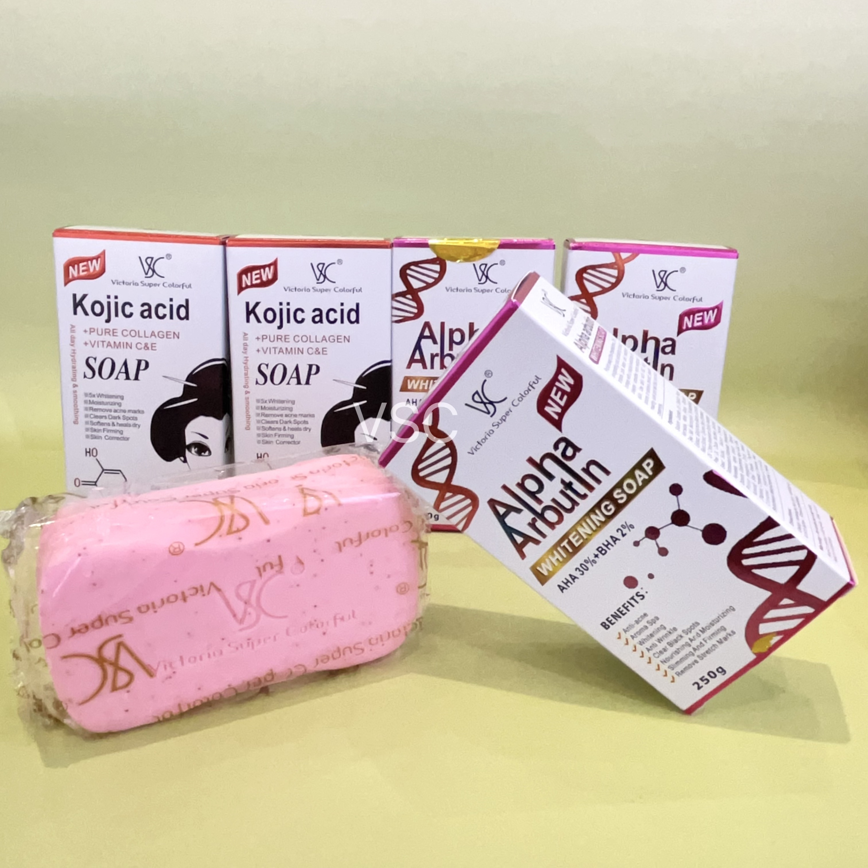 Lot De 3 Savons éclaircissants Alpha Arbutine 3 Plus Au Collagène - Neufs