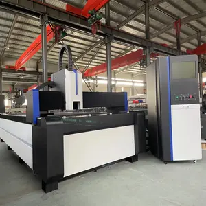 Máquina de corte a laser de fibra CNC para ferro, aço, alumínio, placa de cobre, cortador a laser 1000w 1500w 2000w 3000w