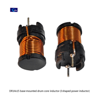 Inducteur de puissance en forme de I DR1415 personnalisable à montage sur base, 100uH, pour alimentation à découpage