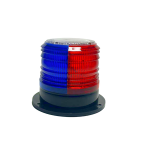 Trafic Solaire Magnétique Clignotant LED Avertissement Lumière Stroboscopique <span class=keywords><strong>Balise</strong></span> avec Rouge/Jaune/Vert/Bleu Couleurs - Product Image 5