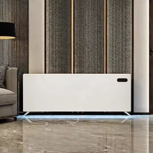 Radiateur électrique à panneaux métalliques étanche, à commande intelligente, avec élément chauffant en fibre de carbone, à économie d'énergie, directement de l'usine - Product Image 1