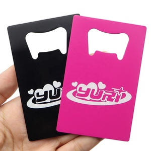 Tùy Chỉnh Thẻ Tín Dụng Có Kích Thước Mở Chai Gỗ Và Kim Loại Thẻ Kinh Doanh Keychain Cá Nhân <span class=keywords><strong>Wallet</strong></span> Mở Chai - Product Image 1