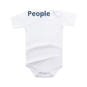 Mameluco para Bebé Recién Nacido, Mono de Verano de Manga Corta, Color Sólido, Tejido de Algodón, 0-6 Meses, ODM en Existencia - Product Image 3