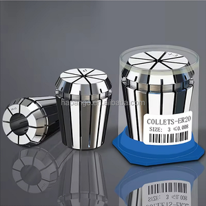 <span class=keywords><strong>Mandrin</strong></span> de serrage ER à haute concentricité, précision 0,008 mm, trempé et durci pour tour CNC - Product Image 1