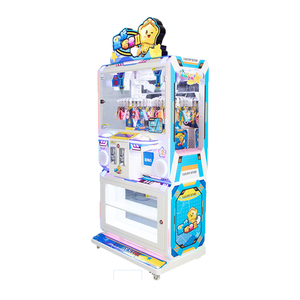 Machine à griffes pour parc d'attraction intérieur à double joueur 2-Porte-clés individuel Prix de vente de jeu Boutique de jouets en peluche Ventes de jouets - Product Image 3